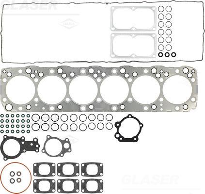 Glaser D40573-00 - Комплект прокладок, головка цилиндра avtokuzovplus.com.ua