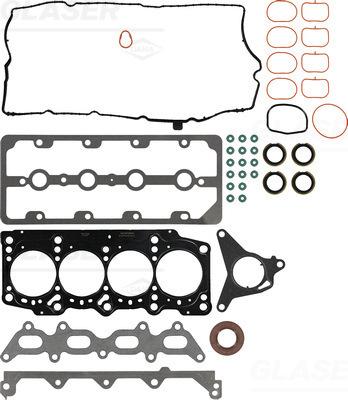 Glaser D80695-00 - Комплект прокладок, головка циліндра autocars.com.ua