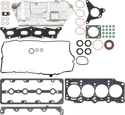 Glaser D80779-01 - Комплект прокладок, головка циліндра autocars.com.ua