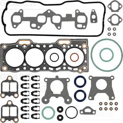 Glaser D80866-01 - Комплект прокладок, головка циліндра autocars.com.ua