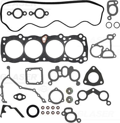 Glaser D80886-03 - Комплект прокладок, головка циліндра autocars.com.ua