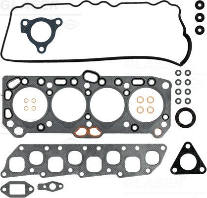 Glaser D80895-01 - Комплект прокладок, головка циліндра autocars.com.ua