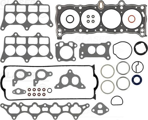 Glaser D80907-01 - Комплект прокладок, головка циліндра autocars.com.ua