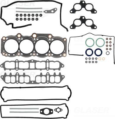 Glaser D80950-00 - Комплект прокладок, головка циліндра autocars.com.ua