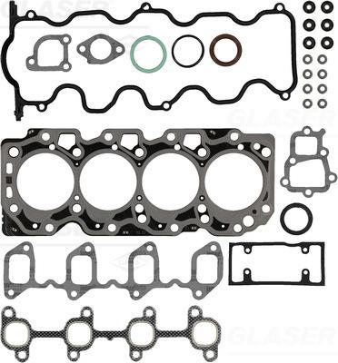 Glaser D80953-00 - Комплект прокладок, головка циліндра autocars.com.ua