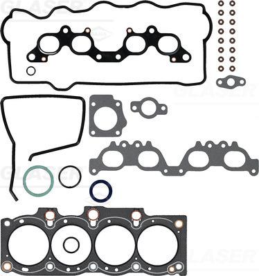 Glaser D80991-01 - Комплект прокладок, головка циліндра autocars.com.ua