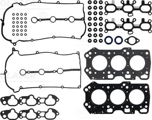 Glaser D80998-00 - Комплект прокладок, головка циліндра autocars.com.ua