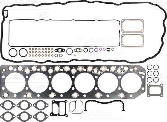 Glaser D83410-00 - Комплект прокладок, головка циліндра autocars.com.ua