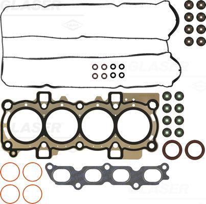 Glaser D84806-00 - Комплект прокладок, головка циліндра autocars.com.ua