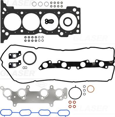 Glaser D85033-01 - Комплект прокладок, головка циліндра autocars.com.ua