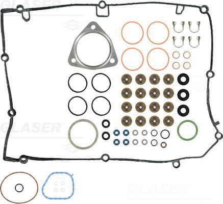 Glaser D90193-00 - Комплект прокладок, головка циліндра autocars.com.ua