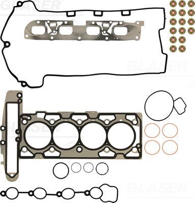 Glaser D90233-00 - Комплект прокладок, головка циліндра autocars.com.ua