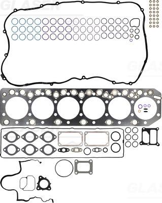 Glaser D90234-00 - Комплект прокладок, головка циліндра autocars.com.ua