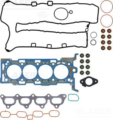 Glaser D90245-00 - Комплект прокладок, головка циліндра autocars.com.ua