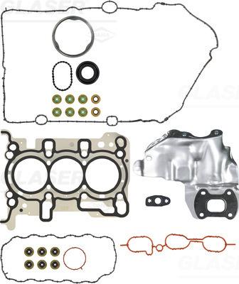 Glaser D90247-00 - Комплект прокладок, головка циліндра autocars.com.ua