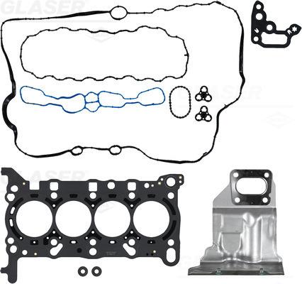 Glaser D90250-00 - Комплект прокладок, головка циліндра autocars.com.ua