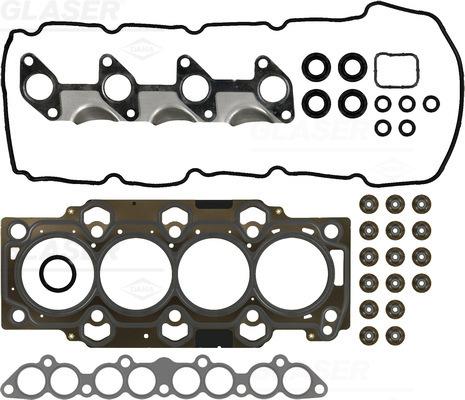 Glaser D90282-00 - Комплект прокладок, головка циліндра autocars.com.ua