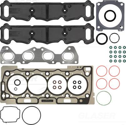 Glaser D90289-00 - Комплект прокладок, головка циліндра autocars.com.ua