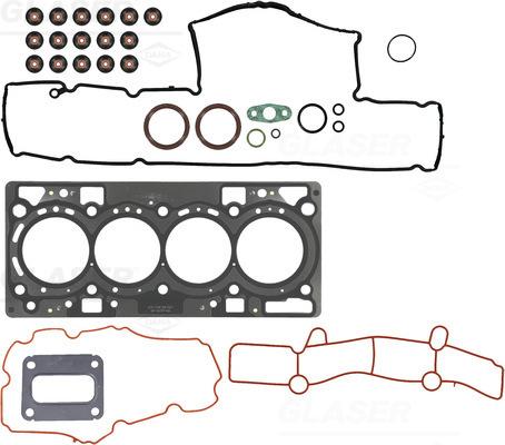 Glaser D90306-00 - Комплект прокладок, головка циліндра autocars.com.ua