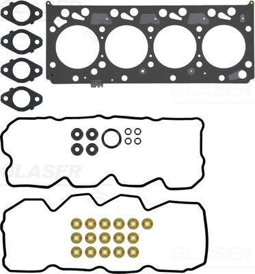 Glaser D90323-00 - Комплект прокладок, головка цилиндра avtokuzovplus.com.ua