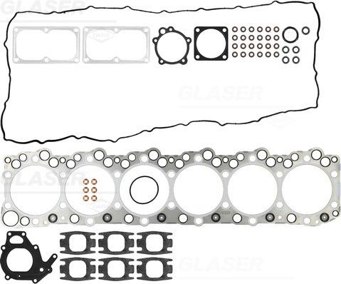 Glaser D90331-00 - Комплект прокладок, головка цилиндра avtokuzovplus.com.ua