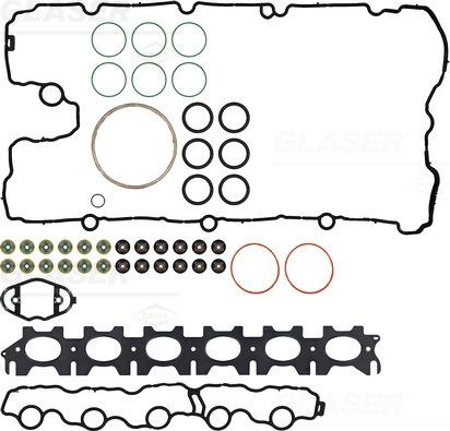 Glaser D90365-00 - Комплект прокладок, головка циліндра autocars.com.ua