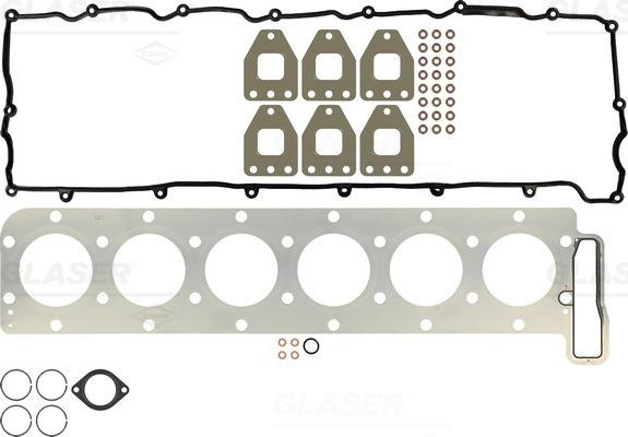 Glaser D90369-00 - Комплект прокладок, головка циліндра autocars.com.ua