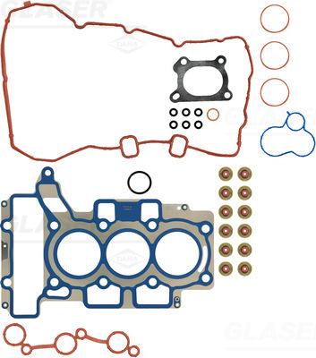 Glaser D90395-00 - Комплект прокладок, головка циліндра autocars.com.ua