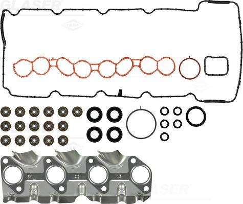 Glaser D90458-01 - Комплект прокладок, головка циліндра autocars.com.ua