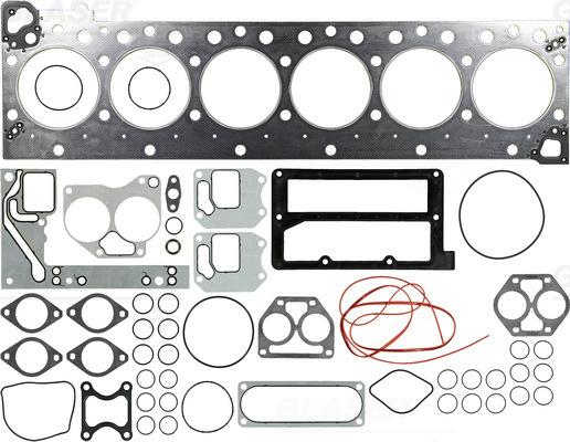 Glaser D90471-00 - Комплект прокладок, головка циліндра autocars.com.ua