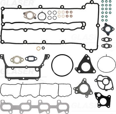 Glaser D90483-00 - Комплект прокладок, головка циліндра autocars.com.ua