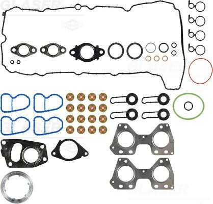 Glaser D90526-00 - Комплект прокладок, головка циліндра autocars.com.ua