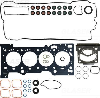 Glaser D90543-01 - Комплект прокладок, головка цилиндра avtokuzovplus.com.ua