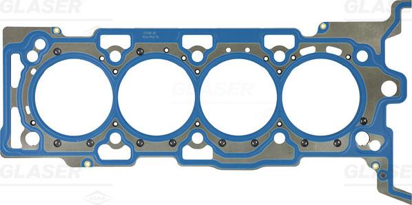 Glaser H40746-00 - Прокладка, головка циліндра autocars.com.ua