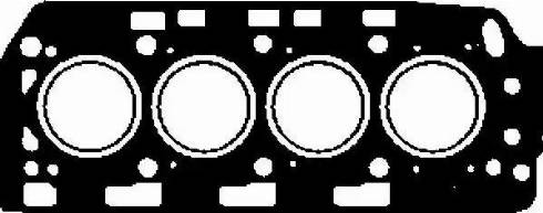 Glaser H50132-00 - Прокладка, головка циліндра autocars.com.ua