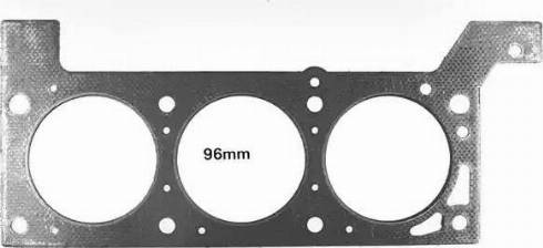 Glaser H80050-00 - Прокладка, головка циліндра autocars.com.ua