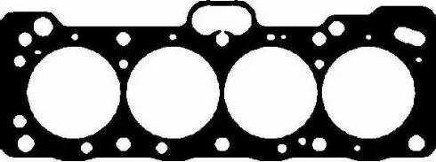 Glaser H80945-00 - Прокладка, головка циліндра autocars.com.ua