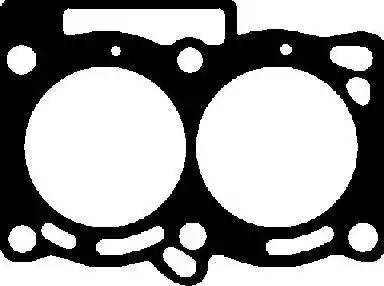 Glaser H80963-00 - Прокладка, головка циліндра autocars.com.ua