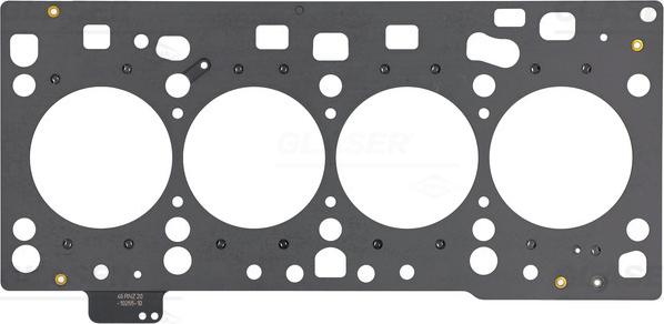 Glaser H85080-10 - Прокладка, головка циліндра autocars.com.ua