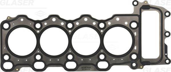Glaser H85083-00 - Прокладка, головка циліндра autocars.com.ua