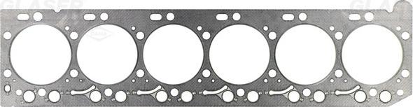 Glaser H85137-00 - Прокладка, головка циліндра autocars.com.ua