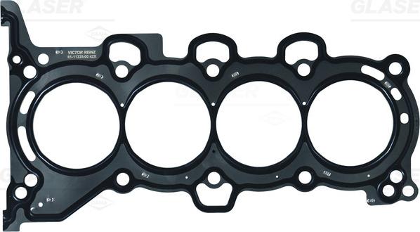 Glaser H85171-00 - Прокладка, головка циліндра autocars.com.ua