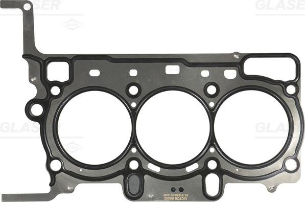 Glaser H85208-00 - Прокладка, головка циліндра autocars.com.ua