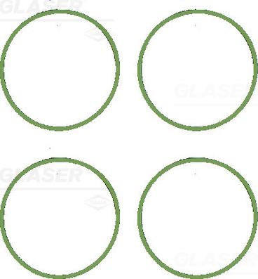 Glaser M90005-01 - Комплект прокладок, впускний колектор autocars.com.ua