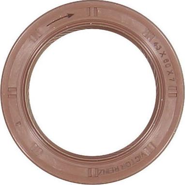 Glaser P93270-01 - Уплотняющее кольцо, коленчатый вал autodnr.net
