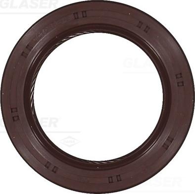 Glaser P93376-01 - Ущільнене кільце, колінчастий вал autocars.com.ua