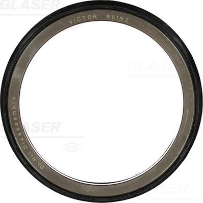 Glaser P93896-01 - Ущільнене кільце, колінчастий вал autocars.com.ua