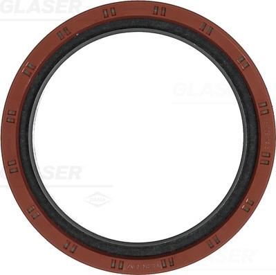 Glaser P93910-01 - Ущільнене кільце, колінчастий вал autocars.com.ua