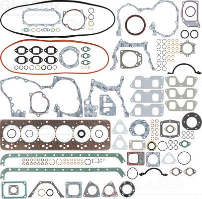 Glaser S32033-01 - Комплект прокладок, двигун autocars.com.ua