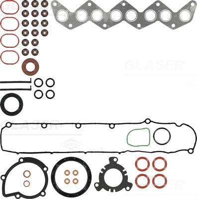 Glaser S37090-00 - Комплект прокладок, двигун autocars.com.ua